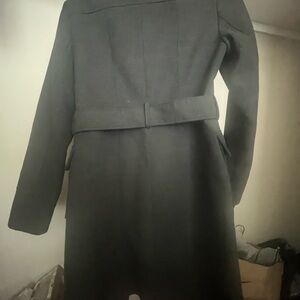 New York & Company Black Trench Coat